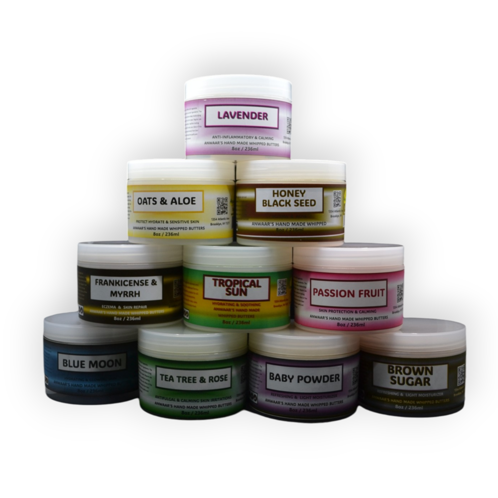 Anwaar Co. is a family owned business in the manufature and retail of high quality natural products, for skin, hair and health care.