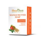 Mango butter soap with rice bran oil & rosemary extract
