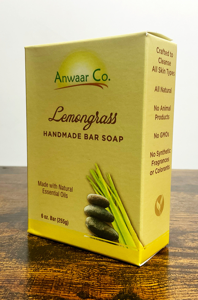 Anwaar Co. Lemongrass Handmade Bar soap