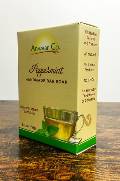 Anwaar Co. Peppermint Handmade Bar soap