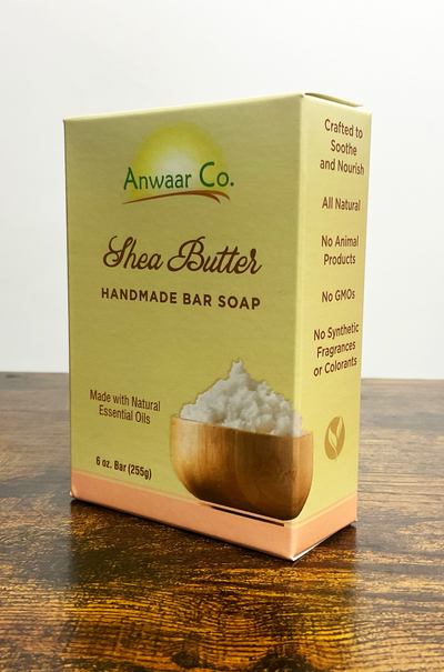 Anwaar Co. Shea Butter Handmade Bar soap