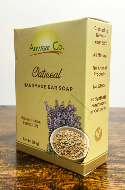 Anwaar Co. Oatmeal Handmade Bar soap