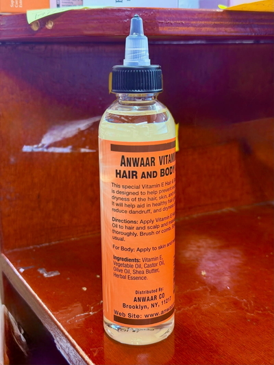 Anwaar Vitamin E Hair and Body Oil