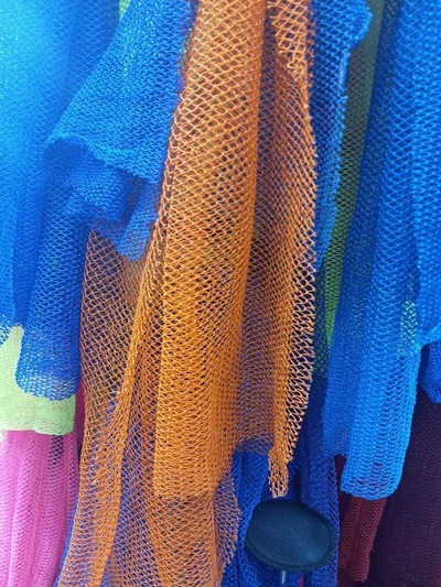 African Nylon Net Bath Sponge Scrubber