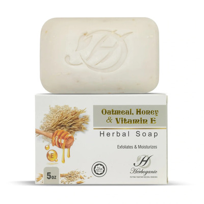 Oatmeal, Honey & Vitamin E Herbal Soap - 5oz