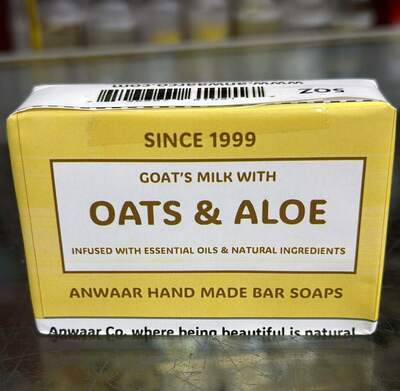 Anwaar Co. Goat Milk with Oats & Aloe