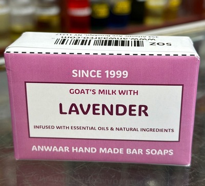 Anwaar Co. Goat Milk with Lavender