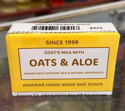 Anwaar Co. Goat Milk with Oats
