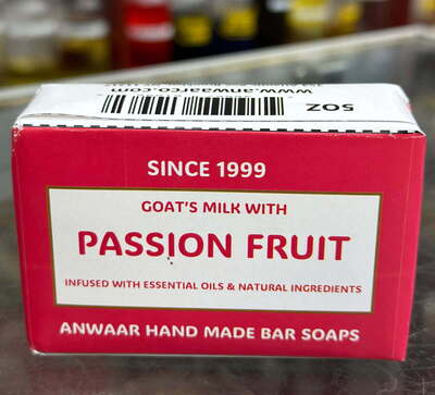 Anwaar Co. Goat Milk with Passion Fruit