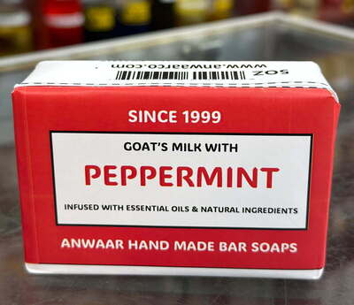 Anwaar Co. Goat Milk with Peppermint