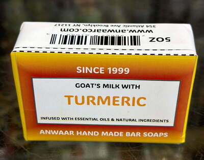 Anwaar Co. Goat Milk with Tumeric